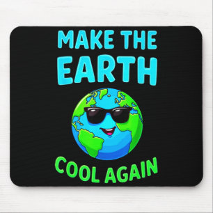 Mousepad Faça A Terra Legal Novamente Entusiastas Ecológico