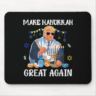 Mousepad Faça com que Hanukkah Excelente novamente Trump ju