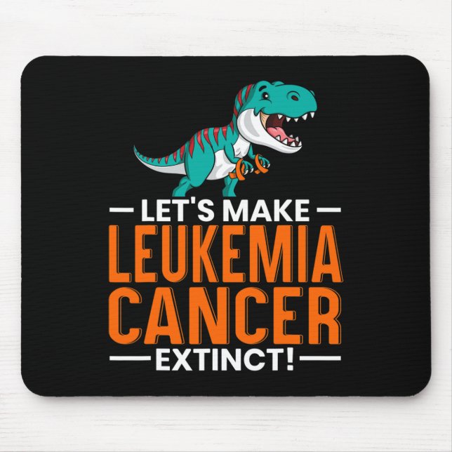 Mousepad Faça com que o Cancer de Leucemia seja extinto Din (Frente)