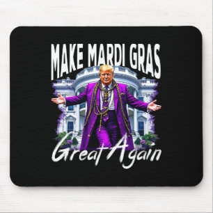 Mousepad Faça Com Que O Mardi Gras Excelente Novamente A Má