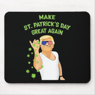 Mousepad Faça Excelente De Dia de São Patrício Novamente Sh