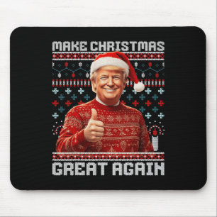 Mousepad Faça Excelente De Natal Novamente Papais noeis Eng