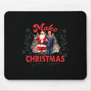 Mousepad Faça Excelente De Natal Novamente Papais noeis Eng