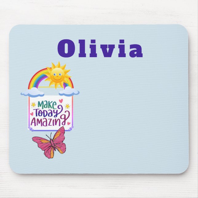 Mousepad Faça hoje a surpresa - para iluminar seu dia (Frente)