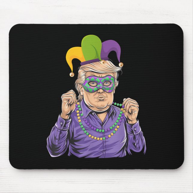 Mousepad Faça Mardi Gras Excelente Novamente Divertido Mard (Frente)