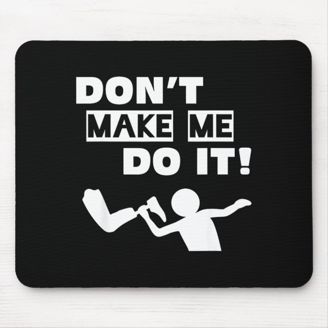 Mousepad Faça Não Faça (Frente)