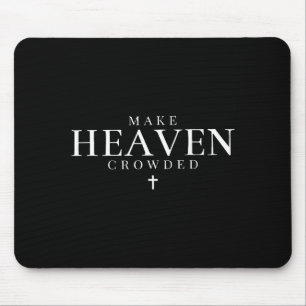 Mousepad Faça o Céu Lotado Versículo da Bíblia de Jesus Cri