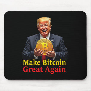 Mousepad Faça o Excelente Bitmoney novamente Trump Bitmoney