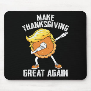 Mousepad Faça o Excelente de Ação de Graças de novo Autumn 