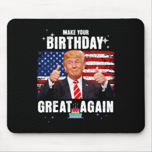 Mousepad Faça seu Excelente de aniversário novamente