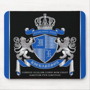 Mousepad Faça seu próprio Casaco de armas emblema de leã