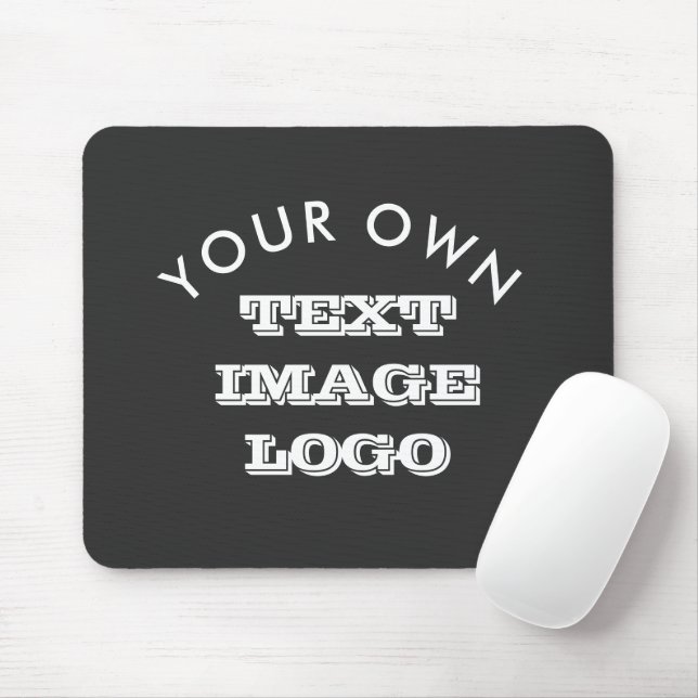 Mousepad faça seu próprio logotipo e imagem personalizados (Com mouse)
