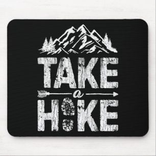 Mousepad Faça Uma Caminhada Natureza Ao Ar Livre Caminhadas