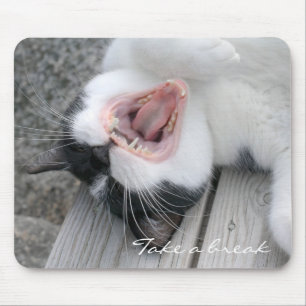 Mousepad Faça uma pausa CC0075