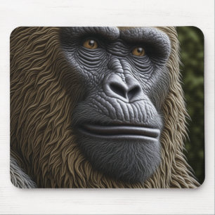 Mousepad Face Do Pé-Grande Fechada   Gorila, Skunk Ape