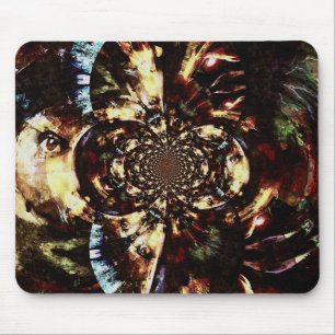 Mousepad faces abstrato fractais