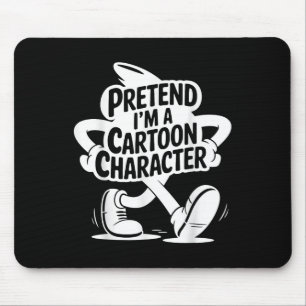 Mousepad Fácil Figurino De Halloween Adulto Finge Que Sou U