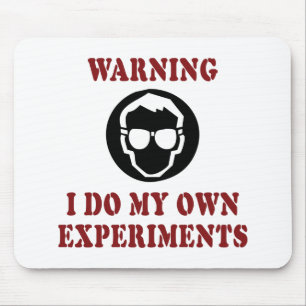 Mousepad Faço Meus Próprios Experimentos - Inventor Cientis
