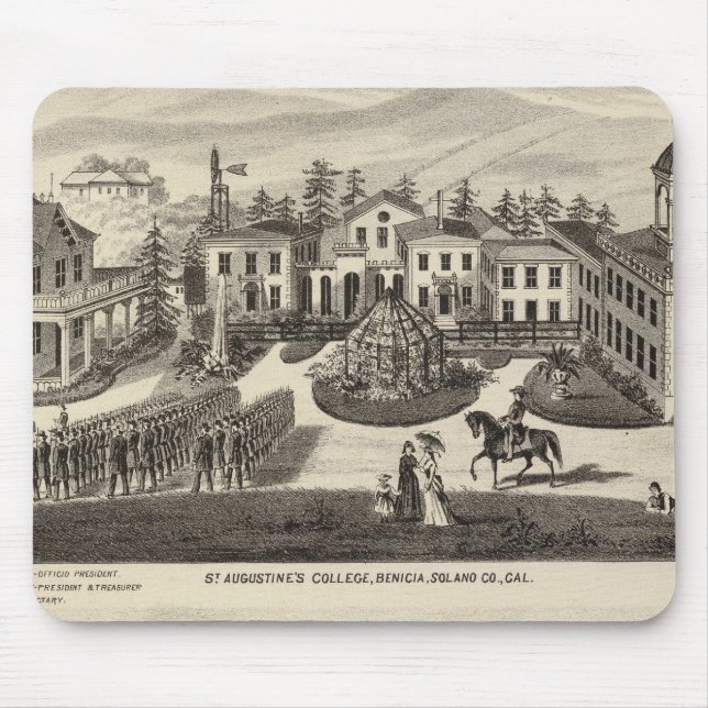 Mousepad Faculdade, escola, Benicia (Frente)