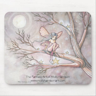 Mousepad Fada 'Árvore de Estrelas' por Molly Harri