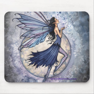 Mousepad Fada, Azul Meia-Noite por Molly Harrison