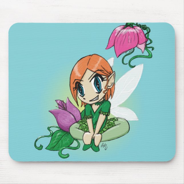 Mousepad Fada de Flor (Frente)