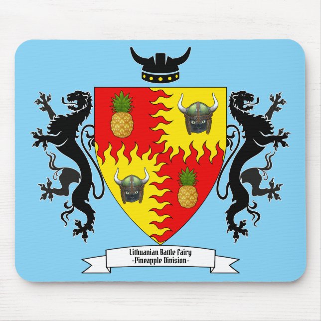 Mousepad Fada de Gato de Fada Lituana (Frente)