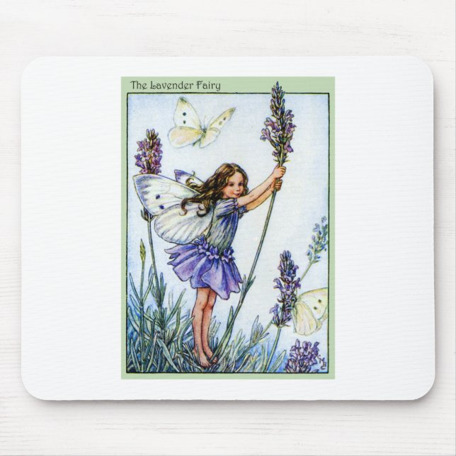 Mousepad Fada de lavanda (Frente)