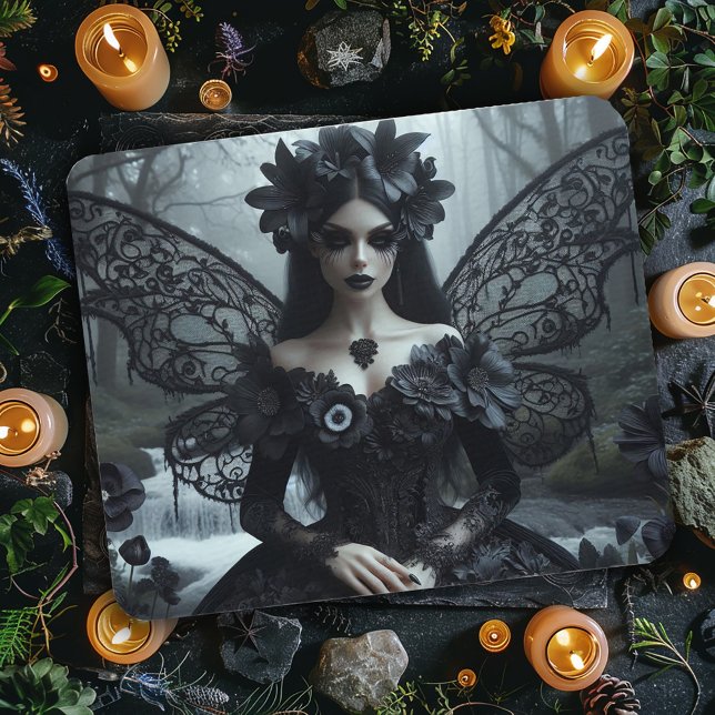 Mousepad Fada Gótica Sombria (Criador carregado)