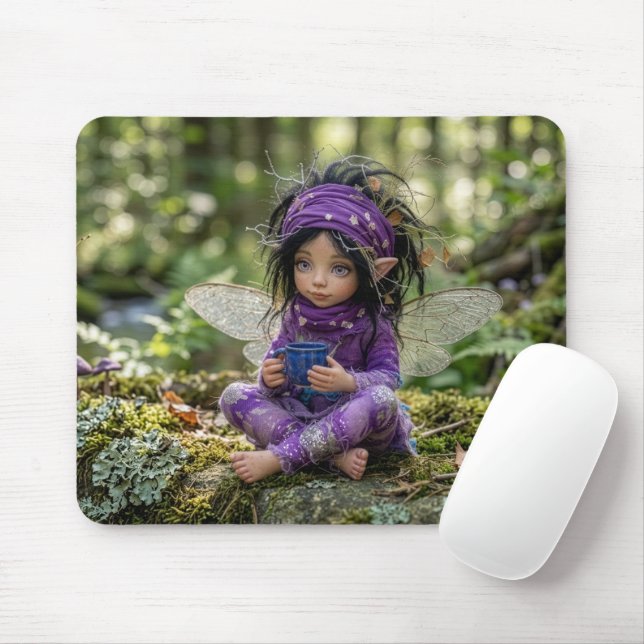 Mousepad Fada no Roxo (Com mouse)