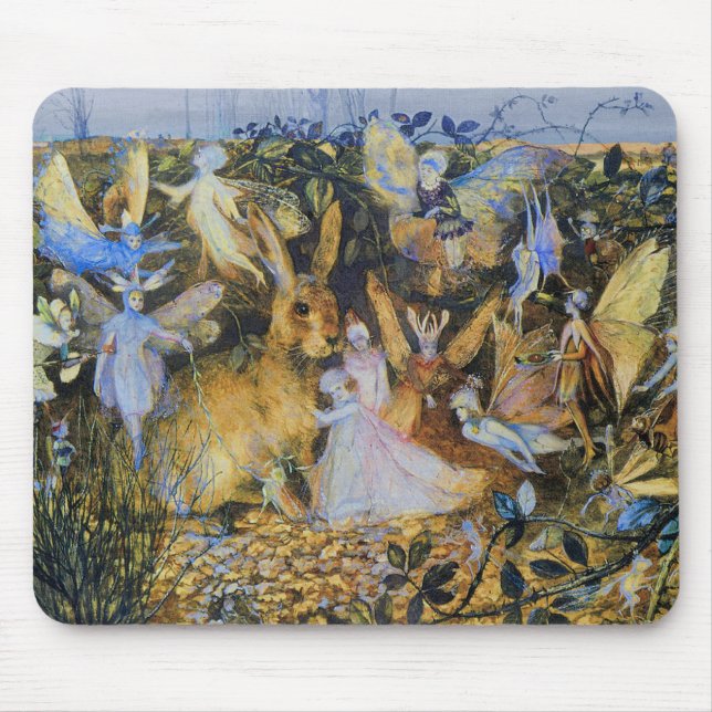 Mousepad Fadas e coelho (Frente)