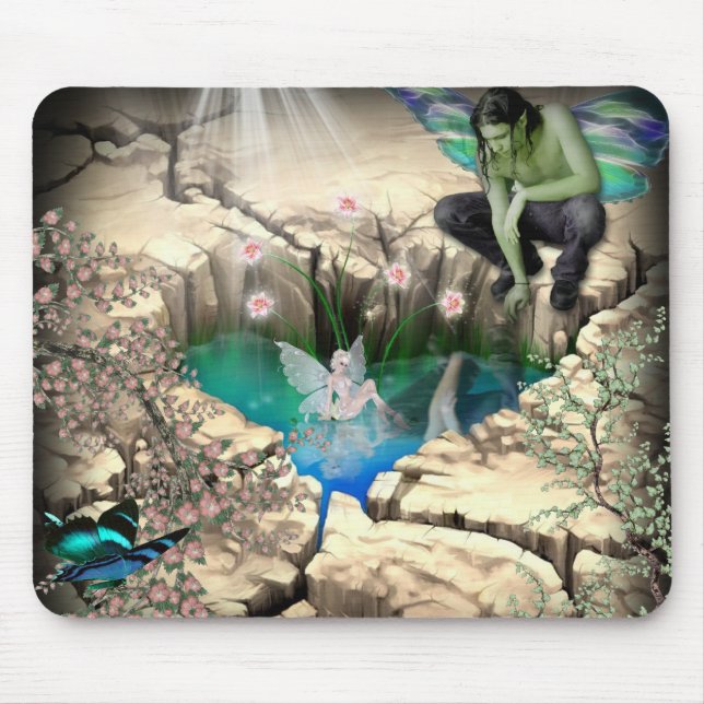 Mousepad Faerie em Elven Pond (Frente)