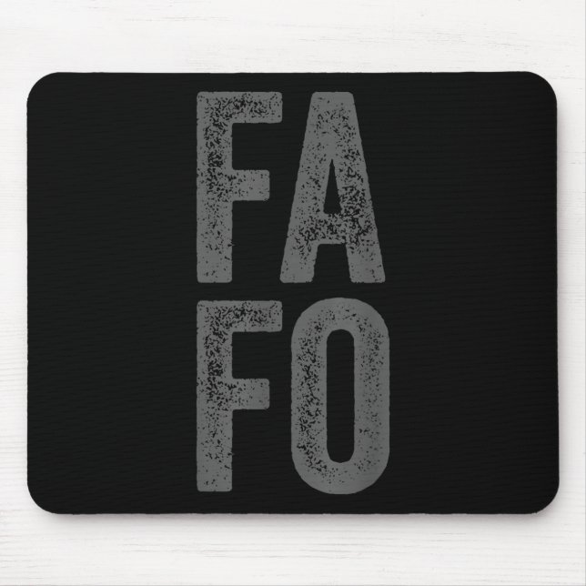 Mousepad Fafo Por Aí Descubra (Frente)