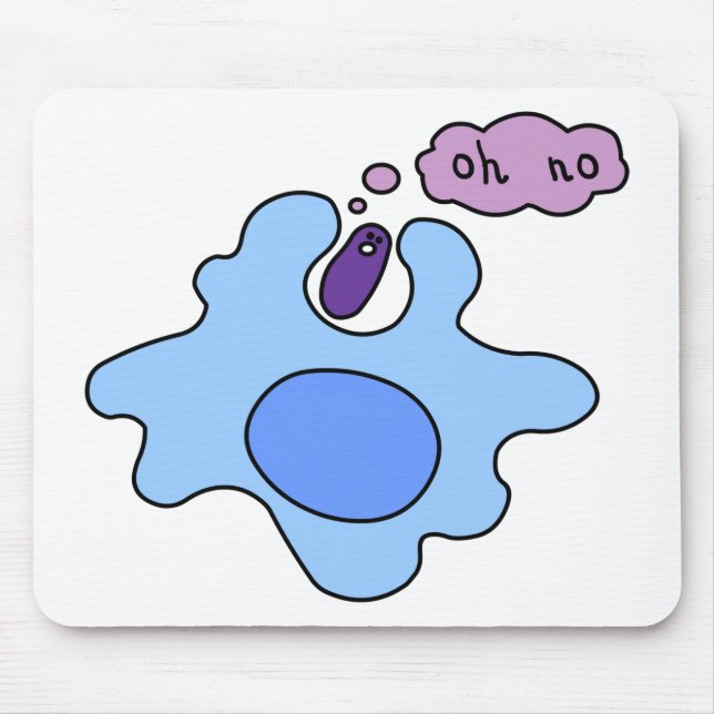 Mousepad Fagocitose das bactérias (Frente)