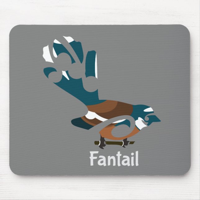 Mousepad Faintail Piwakawaka (Frente)