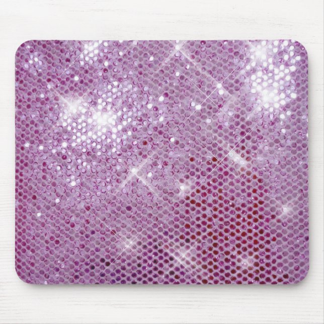 Mousepad Faísca-Olhar cor-de-rosa (Frente)