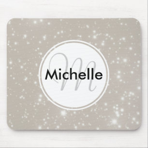 Mousepad Faíscas Personalizadas no Céu Noturno