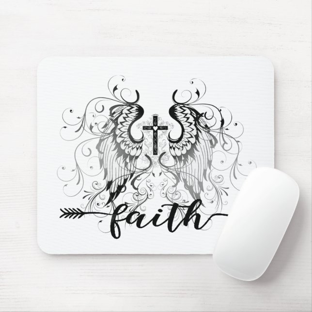 Mousepad Faith Cross (Com mouse)