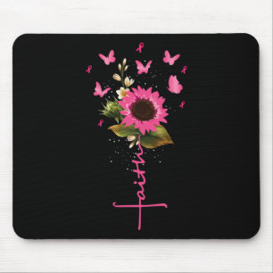 Mousepad Faith Cross Breast Cancer Sensibence Christian Gif