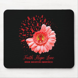 Mousepad Faith Hope ama Aneurisma do Cérebro Sobrevivência