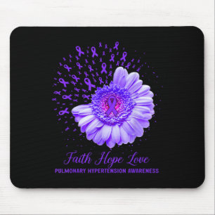 Mousepad Faith Hope ama Hipertensão Pulmonar Sensibilização