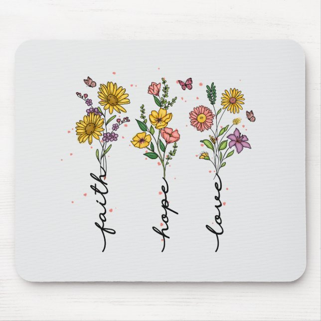 Mousepad Faith-Hope-Love (Frente)