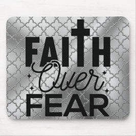 Mousepad Faith Over Fear Metallica Tapete de Rato 