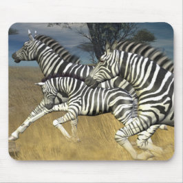 Mousepad Faixa de Corridas - Placa de Mouse Zebra