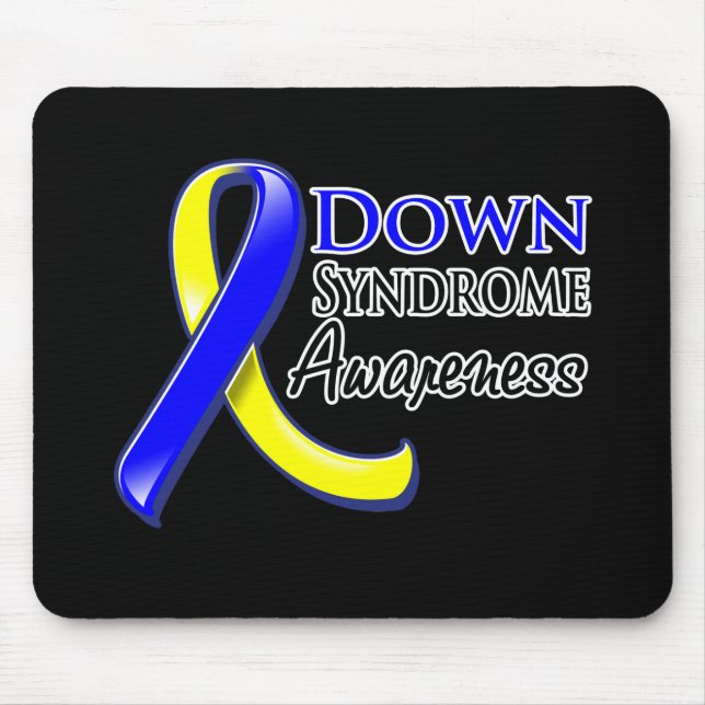 Mousepad Faixa de Sensibilização da Síndrome de Down (Frente)