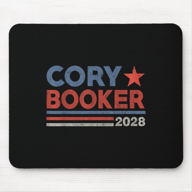 Mousepad Faixa Retroativa Cory Booker - Booker Cory Para Pr (Frente)