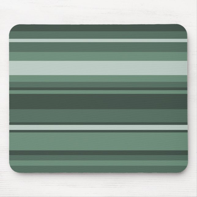 Mousepad faixas verdes de sábado (Frente)