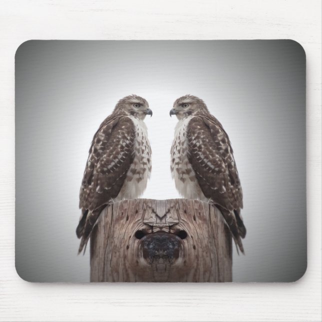 Mousepad Falcões em um cargo (Frente)