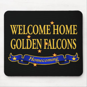 Mousepad Falcons dourados Home bem-vindos