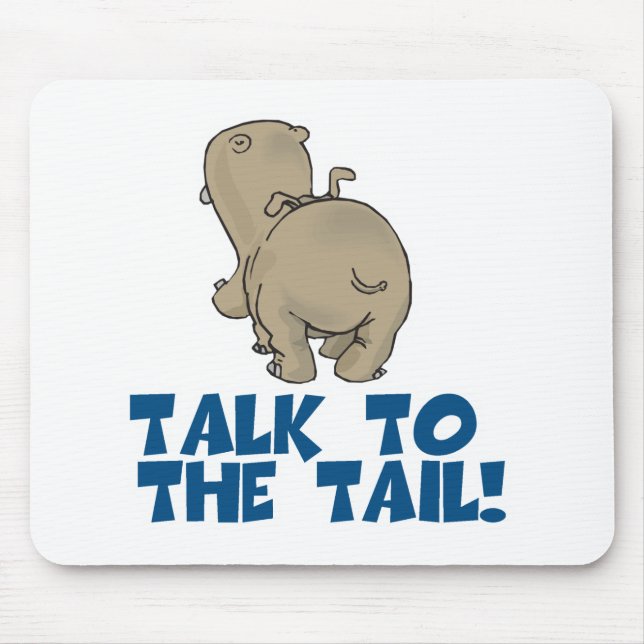 Mousepad Fale com o Tail Hippo (Frente)